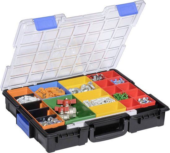 Allit EuroPlus Pro Sorteerkoffer - 23 vaks - 440x355x76mm