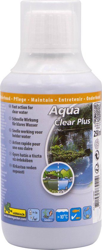 Velda Ubbink Aqua Clear Plus - 250ml - Vijverwaterbehandeling