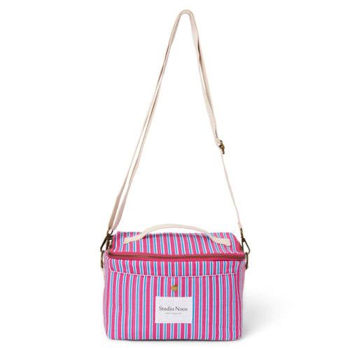 Studio Noos Koeltas Poplin Striped Paars