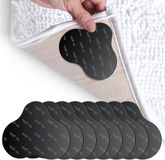 Bol 12 pièces tapis antidérapants pour tapis - réutilisable double face - autocollants antidérapants sous-tapis