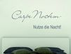 Graz Design 670074_40_080 Muurtattoo Muursticker Slaapkamer Deco Citaat Carpe Noctem Night bruin 110 x 40 cm