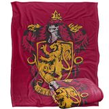 HARRY POTTER Silky Touch Super Soft Sprei Deken, 152 x 127 cm