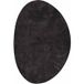 Huarte Tapis De Surface Noir 140 X 200 cm Polyester