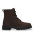 TIMBERLAND Bottes en cuir brun foncé