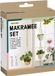 Folia Macramé-set urban jungle, 7-delig