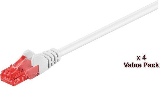 Microconnect V-UTP620WVP netwerkkabel Wit 20 m Cat6 U/UTP (UTP)