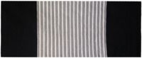 Ancient Wisdom Vloerkleed Indiaas katoen 70x170cm zwart/grijs