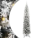 vidaXL Sapin de Noël artificiel Vert 240 cm PVC et Acier et Plastique