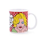 Quid Comic Mug keramiek, 33 cl meerkleurig