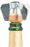 VB VIN BOUQUET FID 1539 Champagneopener, verchroomd, veilige grip en moeiteloos openen, compact en robuust design
