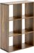 Five Simply Smart Plank met 6 vakken van hout en metaal MIX'N MODUL Marron