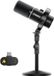 MAONO PD200W - Microphone de podcast sans fil - USB & XLR - Microphone dynamique - RGB - Réduction du bruit - Streaming & Podcast - Noir