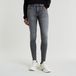 G-STAR 3301 Skinny Wmn Jeans Femme Gris cendré délavé Coton 94% Élastomultiester 5% Élasthanne 1% Taille 24/32