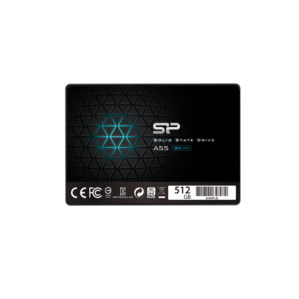 Silicon Power Ace A55 512GB 3D NAND SSD , max R/W 560/530 MB/s