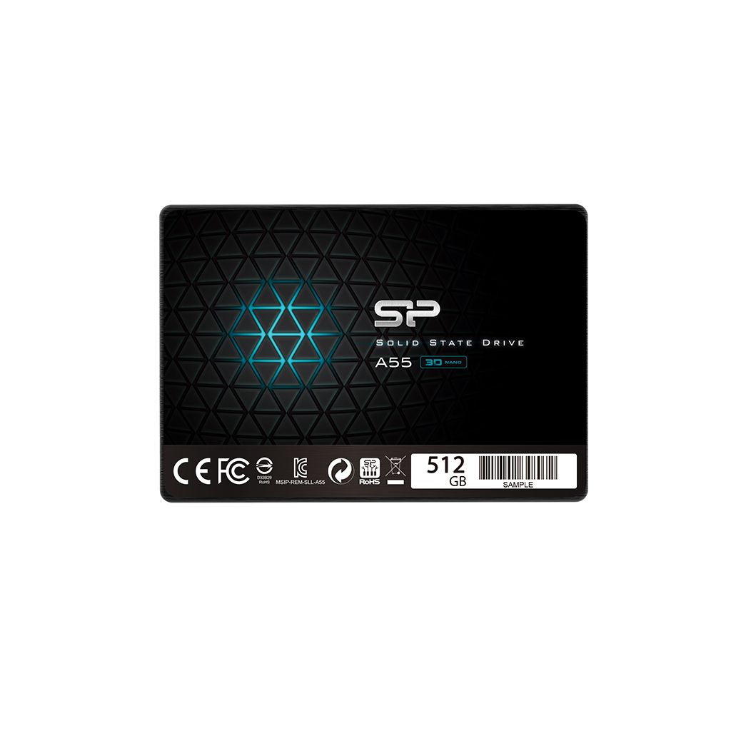 Silicon Power Ace A55 512GB 2.5" SATA III SSD - 560/530 MB/s