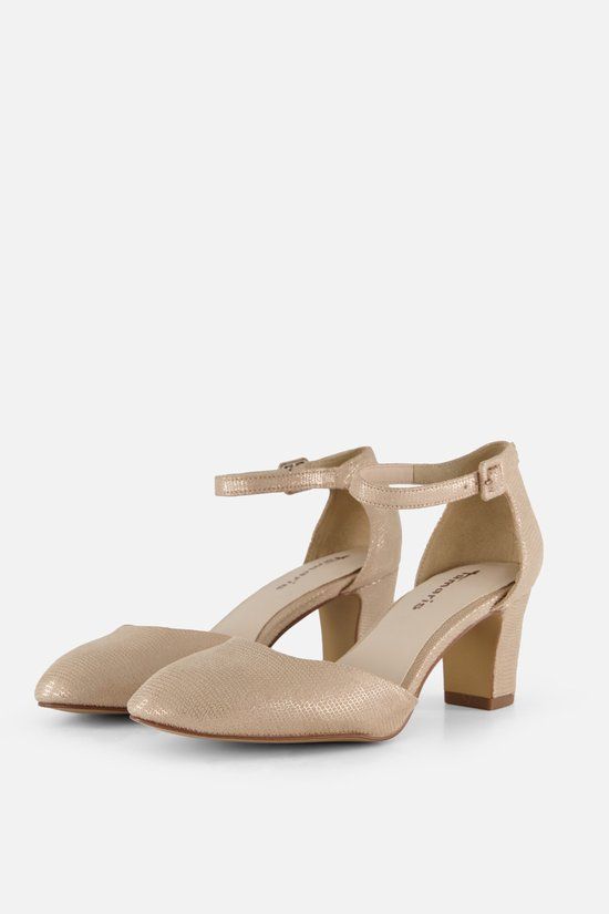Tamaris Pumps goud Textiel - Maat 41