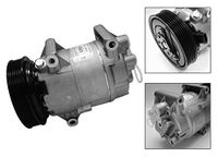 Valeo Compressor, Airconditioning, Voorgevuld met Olie, 699246