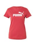 PUMA Functioneel shirt 'ESS No. 1' bloedrood / wit