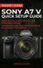 Sony Photography Basics: The Ultimate Pocket Guide for Beginners- Sony A7 V Quick Setup Guide