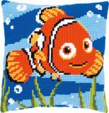 Vervaco Disney Nemo Kruissteekkussen Borduurpakket