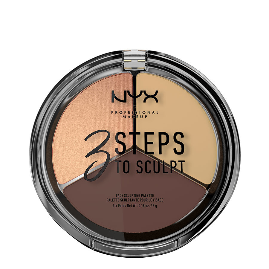 NYX Professional Makeup 3 STEPS TO SCULPT - MEDIUM