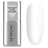 Semilac Top Matt Total No Wipe UV Nail Polish Top Coat 7ml