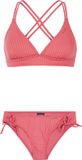 Protest Prtboogie Triangel bikini set Dames Smooth Pink Effen XXL