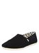TOMS Gerecycled katoen Alpargata mocassinzool voor heren, Zwart/Wit, 40 EU