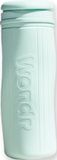 WONDR Liquids bouteille (bleu) - Bouteille réutilisable - Silicone durable - Facile à nettoyer au lave-vaisselle