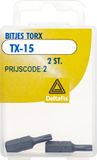 Deltafix Bitje Torx TX-15 2 stuks