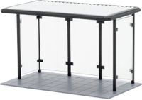 Kibri 38179 H0 Bushalte met plat dak