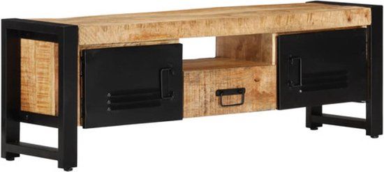 vidaXL Tv-meubel 120x30x40 cm massief mangohout