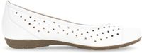 Gabor Dames Ballerinas Wit Leer Maat 41