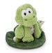 62281 NICI 62281 Fridolin pluche kikker, 7 cm, groen