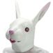 Konijnenmasker latex kostuum roze