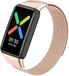 Strap-it Free Milanese band - rosé goud - Geschikt voor Oppo Watch