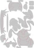 Sizzix Thinlits Snijmal Set - Oliver Colorize