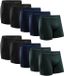 DANISH ENDURANCE Boxershorts - Coton - Coupe classique - Hommes - 10 paires - XXL