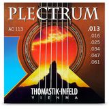 Thomastik 669347 plectrum fosfor brons akoestische gitaar snaren 13-61 Med