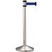 Manutan Expert Poteau chromé avec sangle - 2 m - Aluminium