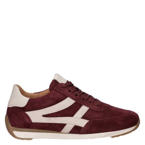 Gabor suède sneakers - bordeaux