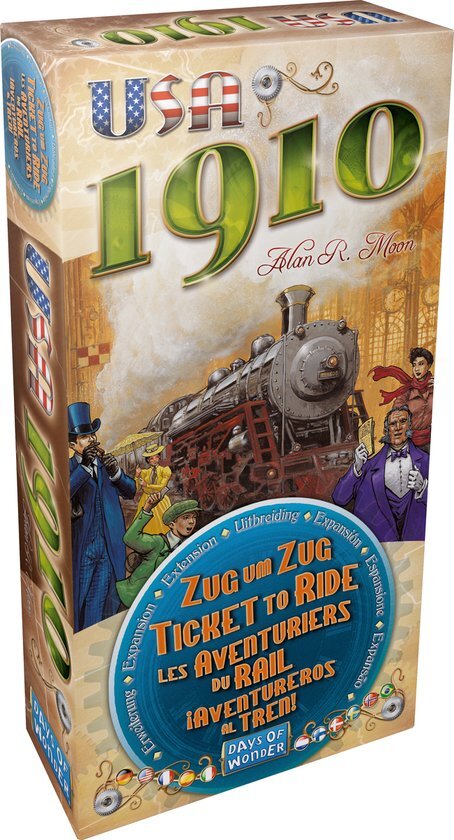 Days of Wonder Ticket to Ride – USA 1910