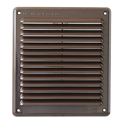 La Ventilazione Ventilatie AR2023M ventilatierooster bruin 204 x 230 mm