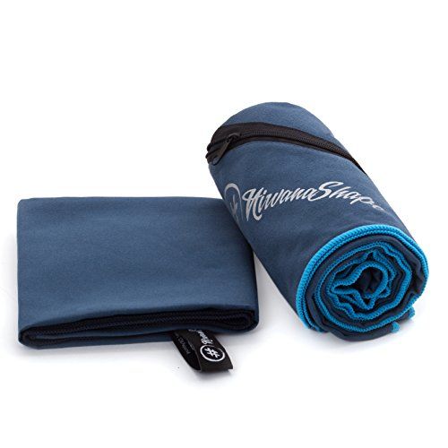 NirvanaShape ® microvezel handdoeken | absorberend, licht, sneldrogend | badhanddoeken, reishanddoeken, sporthanddoeken | ideaal voor reizen, fitness, yoga, sauna