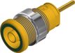 SKS Hirschmann SEB 2630 S1,9 connecteur de sécurité, femelle de bus, montage vertical, broche-Ø: 4 mm, vert, jaune, 1 pièce(s)