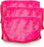 Intirilife Set van 3 Make-up Remover Doekjes Microvezel - Roze - 40,5 x 17 cm