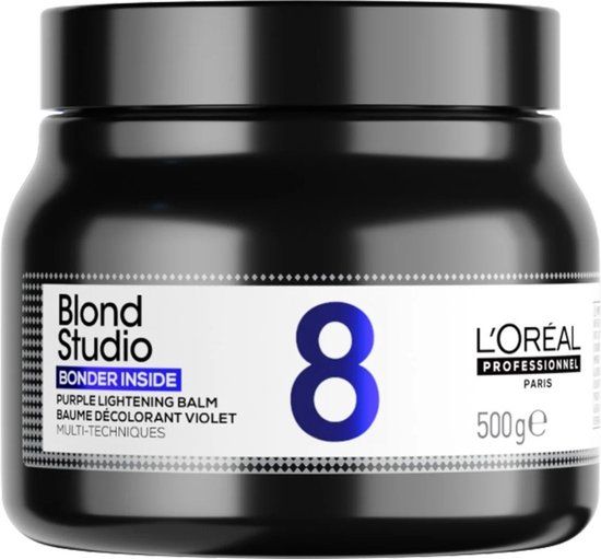 L'Oréal Professionnel Blond Studio 8 Purple Lightening Balm - 500gr