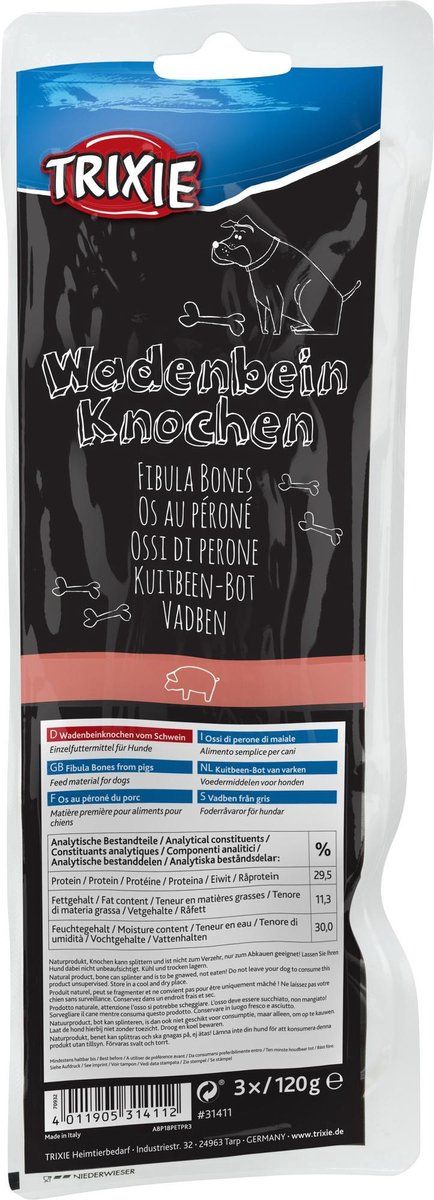 TRIXIE Kuitbeen-Bot 17 cm 3 st. / 120 g