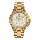 Versace VE3E00721 Herenhorloge - Roestvrij Staal - Goudkleurig