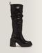 Dr. Martens Kasey Bottes à plateforme et talon en cuir noir Taille 42
